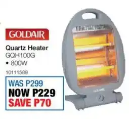 OK Furniture Goldair Quartz Heater offer
