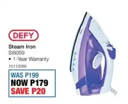OK Furniture Defy Steam Iron offer