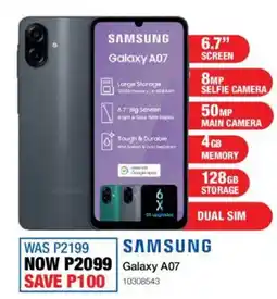 OK Furniture Samsung Galaxy A07 offer