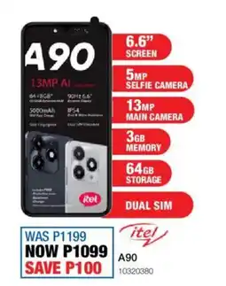OK Furniture Itel A90 offer