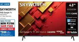 OK Furniture Skyworth FHD Google Tv offer
