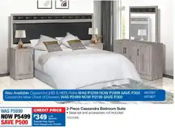 OK Furniture Cassandra Bedroom Suite offer