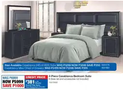 OK Furniture Casablanca Bedroom Suite offer