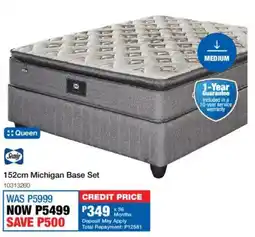 OK Furniture Sealy 152cm Michigan Base Set offer