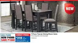 OK Furniture Tuscan Dining Room Suite offer