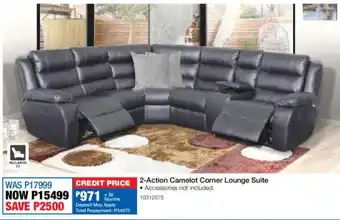OK Furniture 2-Action Camelot Corner Lounge Suite offer