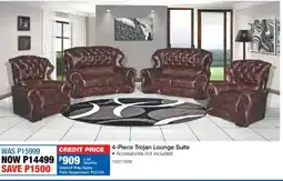 OK Furniture Trojan Lounge Suite offer