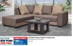 OK Furniture 2-Division Harley Chaise Lounge Suite offer