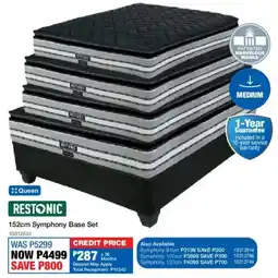 OK Furniture Restonic 152cm Symphony Base Set offer