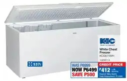 OK Furniture KIC White Chest Freezer offer