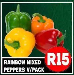 Supa Store RAINBOW MIXED PEPPERS V/PACK offer
