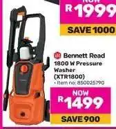 Game Bennett Read 1800 W Pressure Washer (XTR1800) offer
