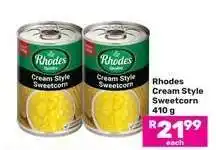 Game Rhodes Cream Style Sweetcorn offer