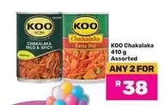 Game KOO CHAKALAKA offer
