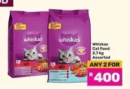 Game Whiskas Cat Food 2.7 kg Assorted offer