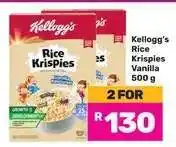 Game Kellogg's Rice Krispies Vanilla 500 g offer