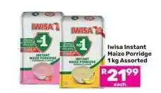 Game Iwisa Instant Maize Porridge offer