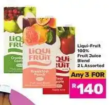 Game Liqui Fruit 100 % Fruit Juice Blend offer