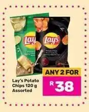 Game Lay's Potato Chips 120 g Assorted offer