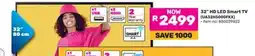Game 32 HD LED Smart TV offer