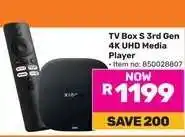 Game TV Box S 3rd Gen 4K UHD Media Player offer