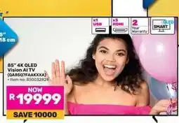 Game 85 4K QLED Vision AI TV (QA85Q7FAAXXXA) offer