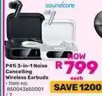 Game P4i 3-in-1 Noise Cancelling Wireless Earbuds offer