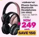 Game Volkano Phonic Series Bluetooth Headphones (VK-2002) offer