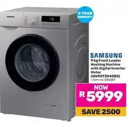 Game Samsung 9 kg Front Loader Washing Machine offer