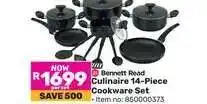 Game Bennett Read Culinaire 14-Piece Cookware Set offer