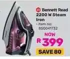 Game Bennett Read 2200 W Steam Iron offer