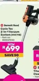 Game Bennett Read Cyclo Tec 2-in-1 Vacuum System (HVC118) offer