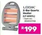 Game LOGIK 2-Bar Quartz Heater offer