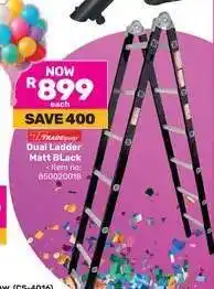Game Dual Ladder Matt Black offer