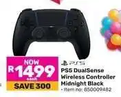 Game PS5 DualSense Wireless Controller Midnight Black offer