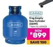 Game CADAC 9 kg Empty Gas Cylinder offer
