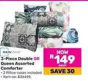 Game 3-Piece Double OR Queen Assorted Comforter offer