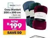Game Mainstays Cozy Blanket offer