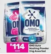 Game OMO Auto Washing Powder 3 kg Assorted offer
