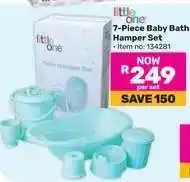 Game 7-Piece Baby Bath Hamper Set offer