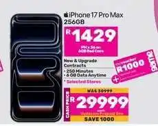 Game iPhone 17 Pro Max (256GB) offer