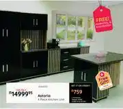 Bradlows Astoria 4 Piece Kitchen Unit With Free Gift, Free Assembly & Installation 10302702 offer