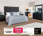 Bradlows Roma 3 Piece Bedroom Suite 10280551 offer