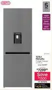 Bradlows Defy 323Ltr Metallic Fridge Freezer DAC627-WD 10117065 offer