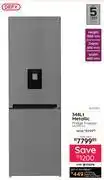 Bradlows Defy 348Ltr Metallic Fridge Freezer DAC645-WD 10117052 offer