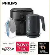 Bradlows Philips Perfect Black 3 Piece Pack 10306168 offer