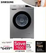Bradlows Samsung 8kg Grey Front Loader WW80T3040BS 10272338 offer