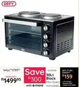 Bradlows Defy 30Ltr Black Mini Oven MOH2330BL 10290745 offer