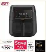 Bradlows Defy 7.6L Digital Air Fryer DAF3376DB 10293530 offer