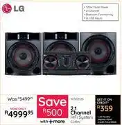 Bradlows LG 2.1 Channel HiFi System CJ45N 10302126 offer